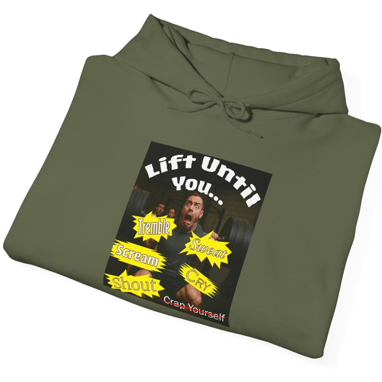 Don't Crap Yourself at the Gym Fun Hoodie