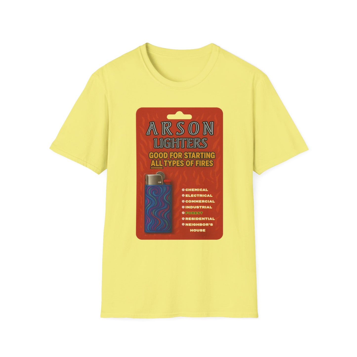Arson Lighters Fun Tee