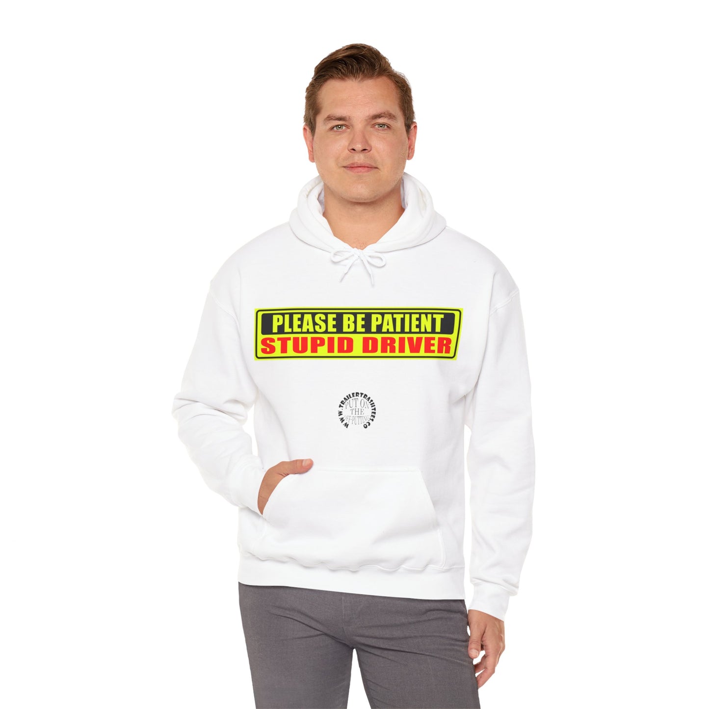 Stupid Driver Unisex Heavy Blend™ Hooded Sweatshirt