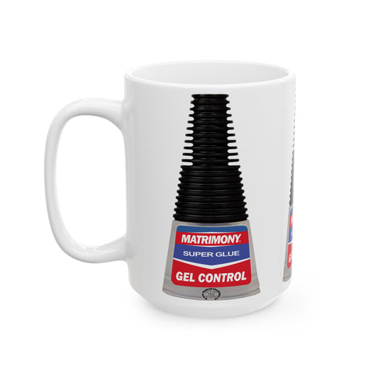 Matrimony Super Glue Fun Mug