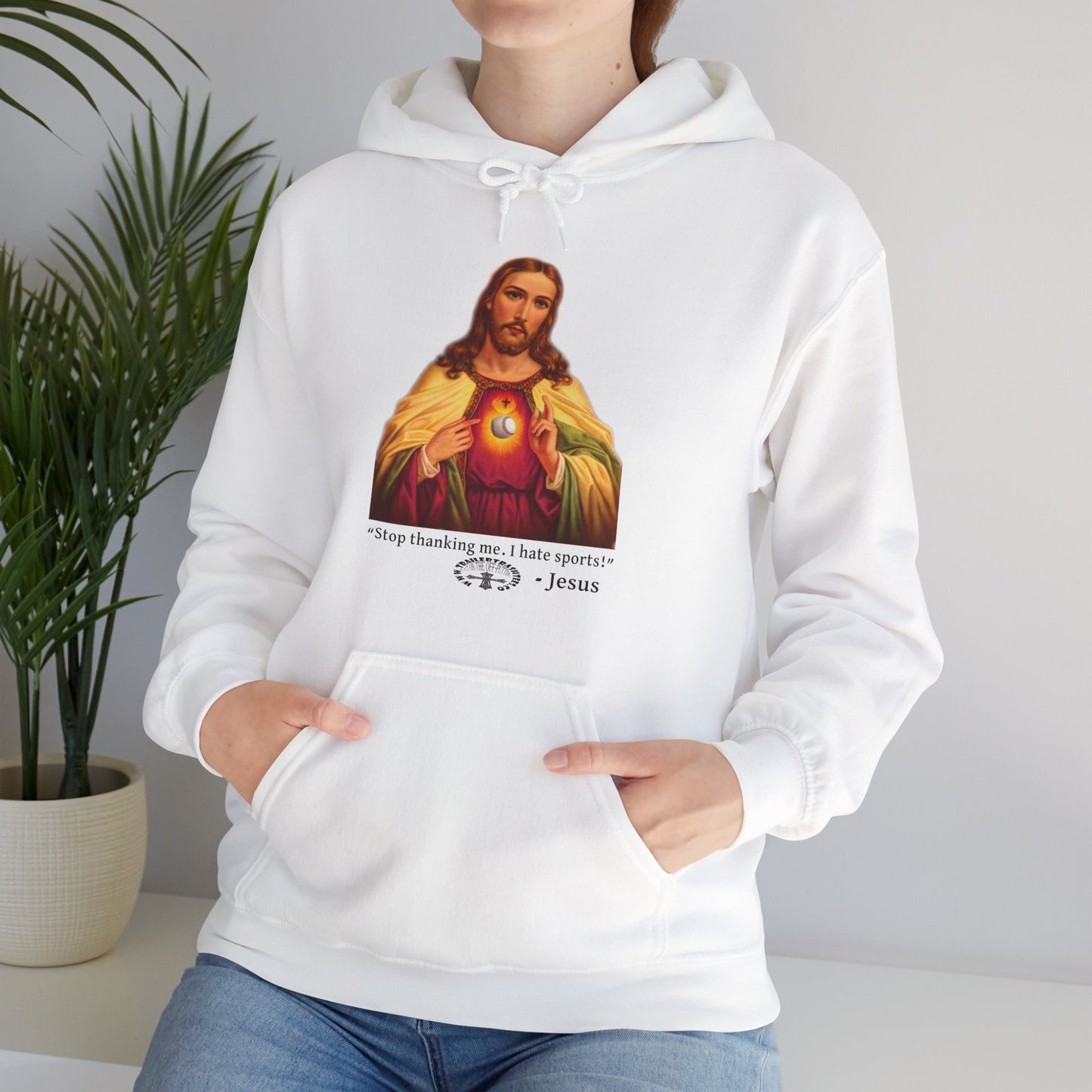 Stop Thanking Me Unisex Heavy Blend™ Hooded Sweatshirt