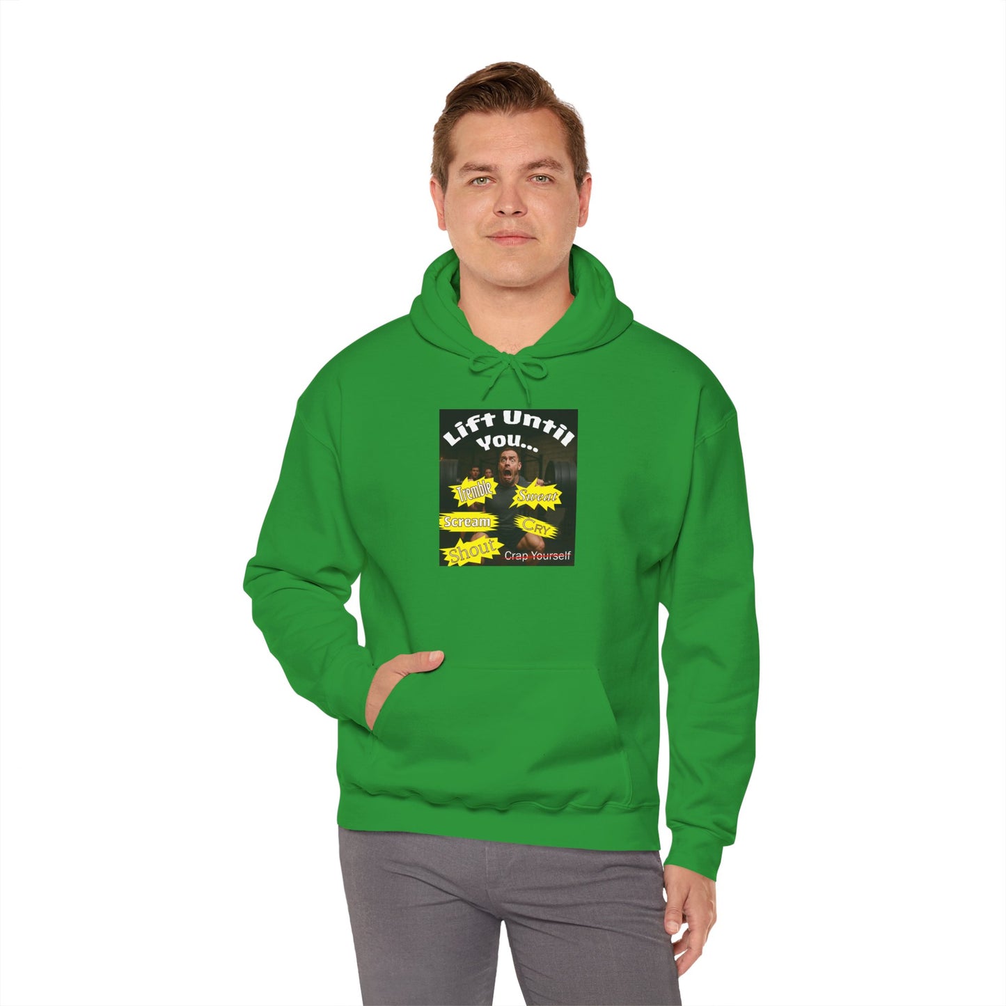 Don't Crap Yourself at the Gym Fun Hoodie