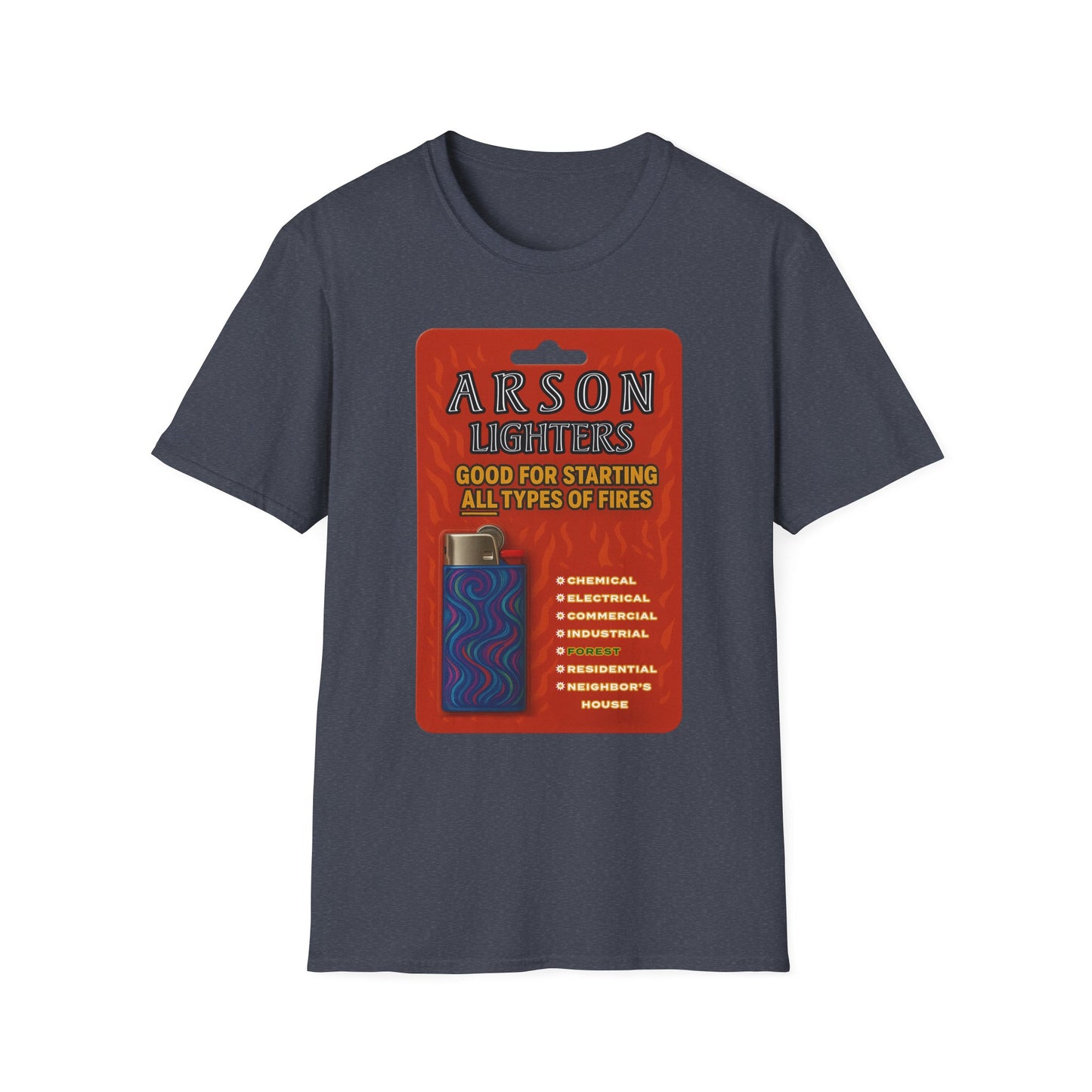 Arson Lighters Fun Tee