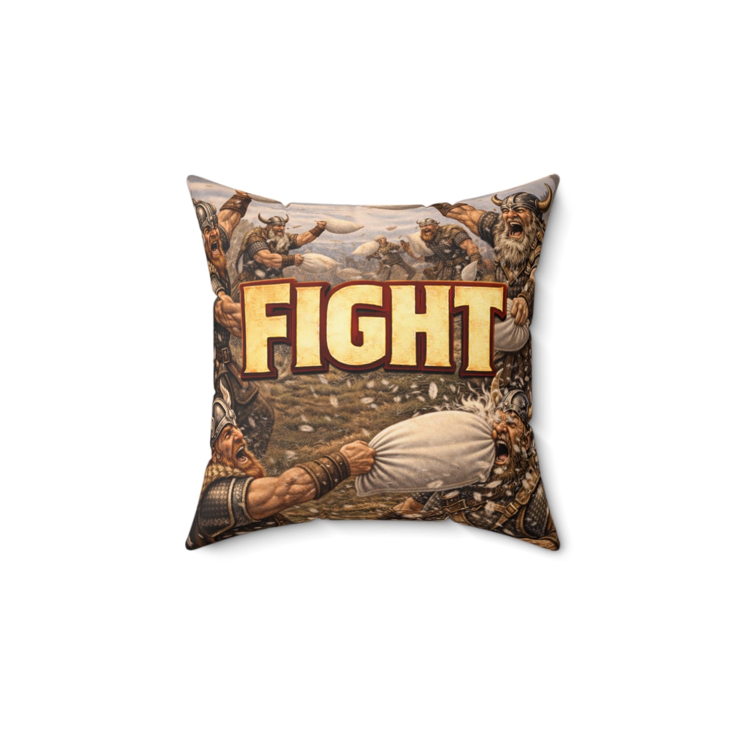 Northerner's Naptime Fight Pillow