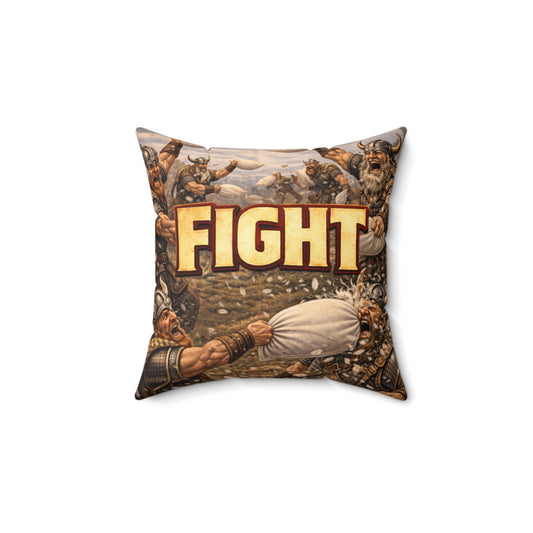 Northerner's Naptime Fight Pillow
