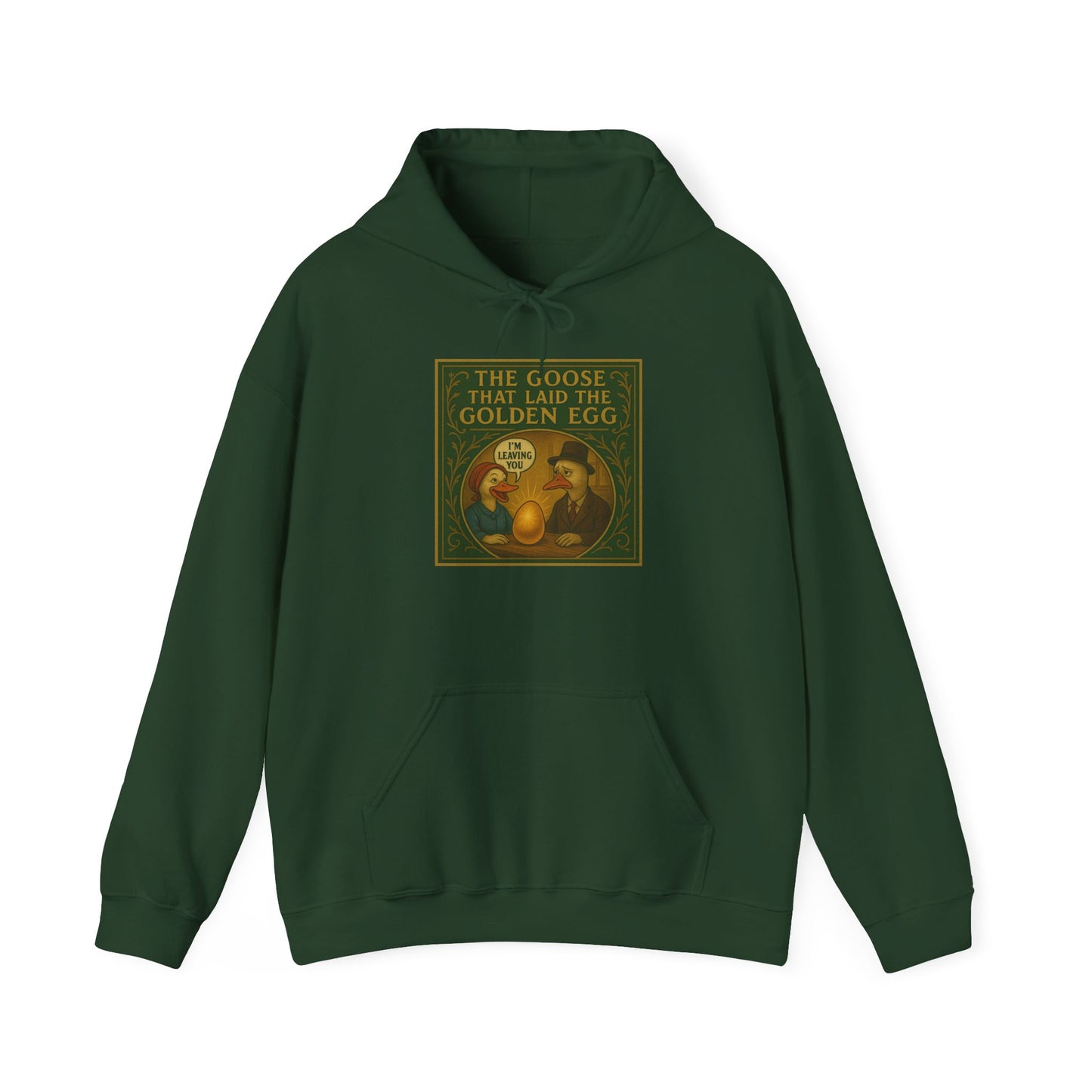 Golden Egg Goose Fun Hoodie