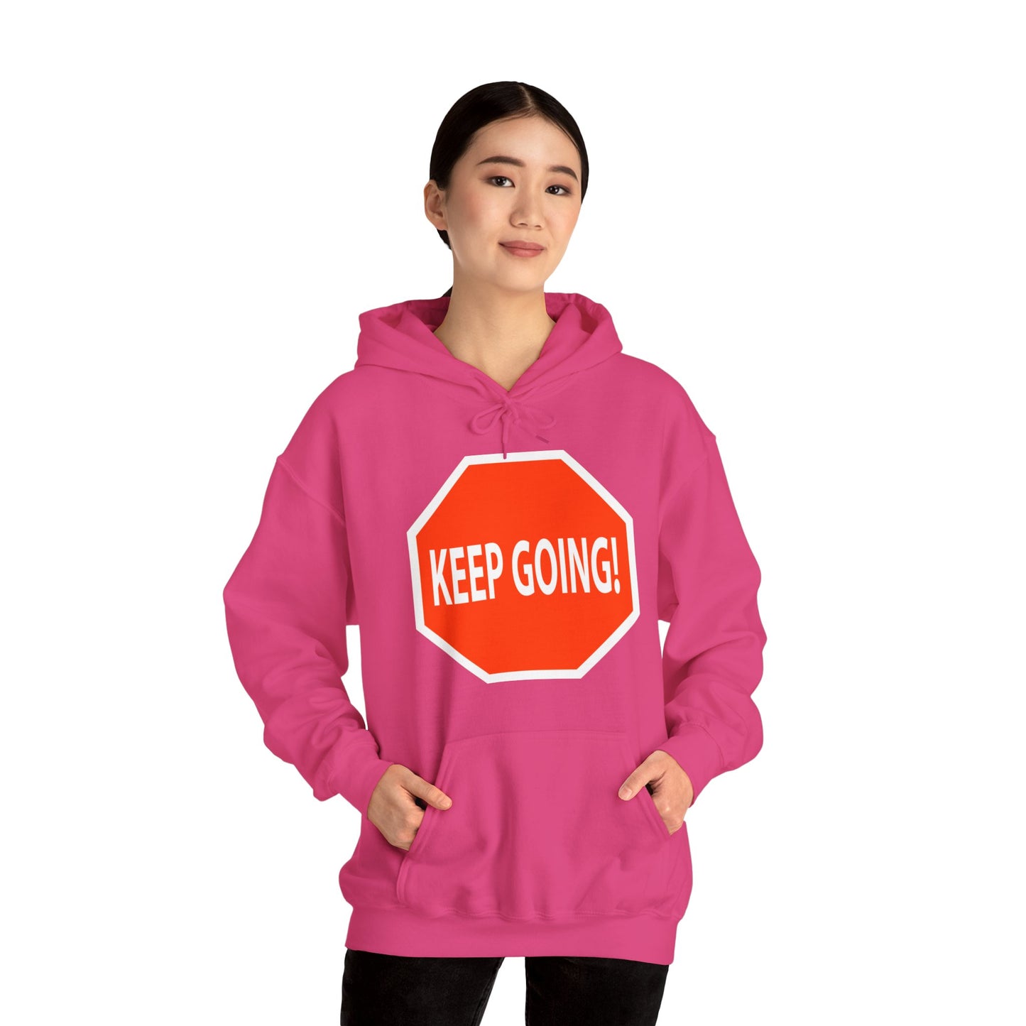 Keep Going Unisex Heavy Blend™ Hooded Sweatshirt