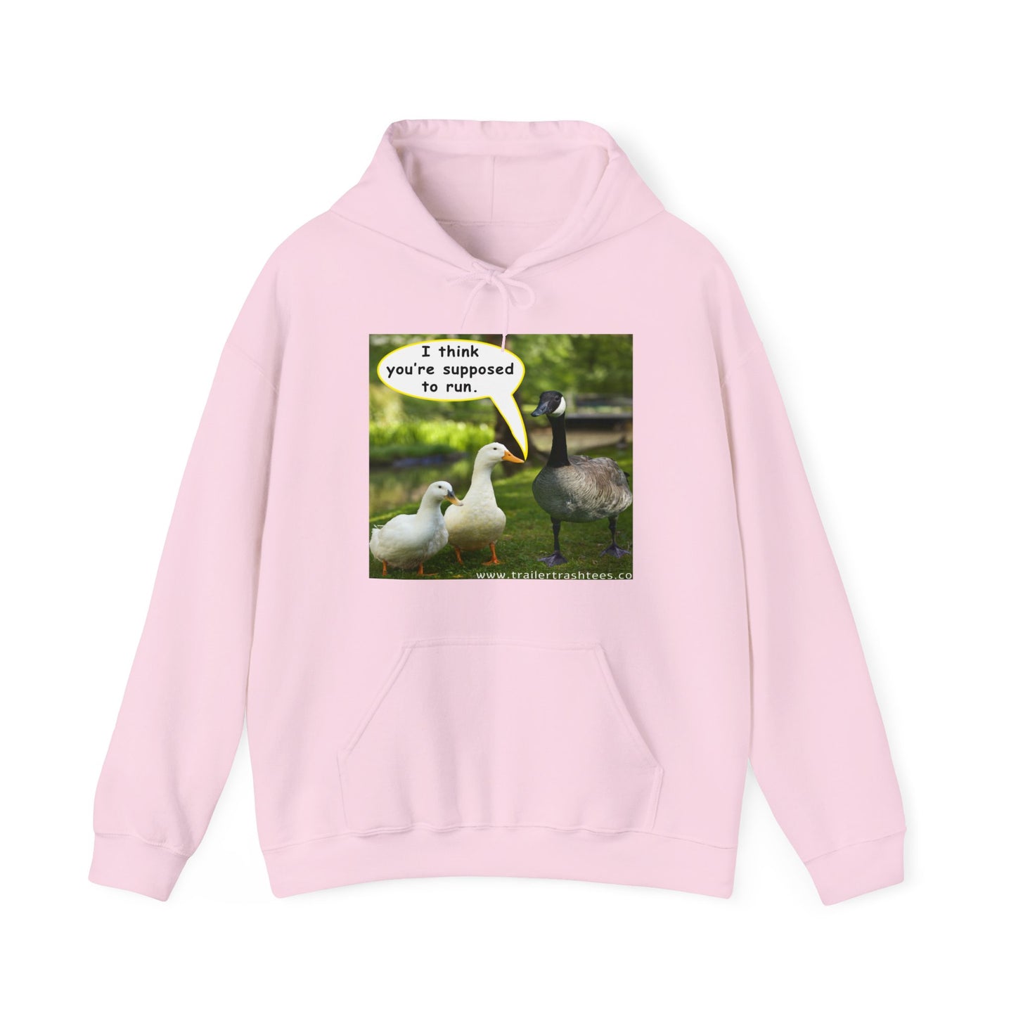 Run Goose Fun Hoodie