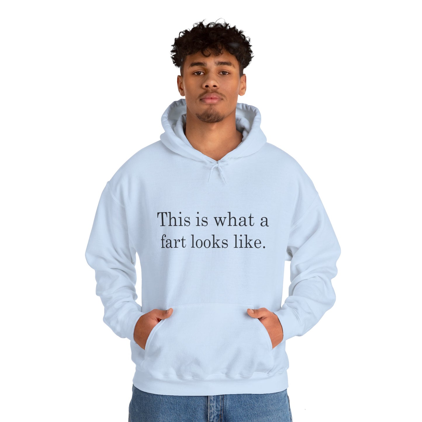 This is what a fart looks like Unisex Heavy Blend™ Hooded Sweatshirt