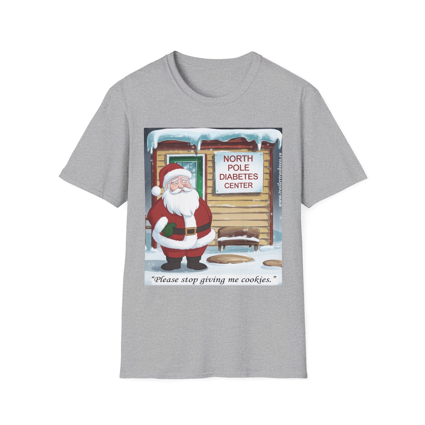 Santa's Got Diabetes Fun Tee