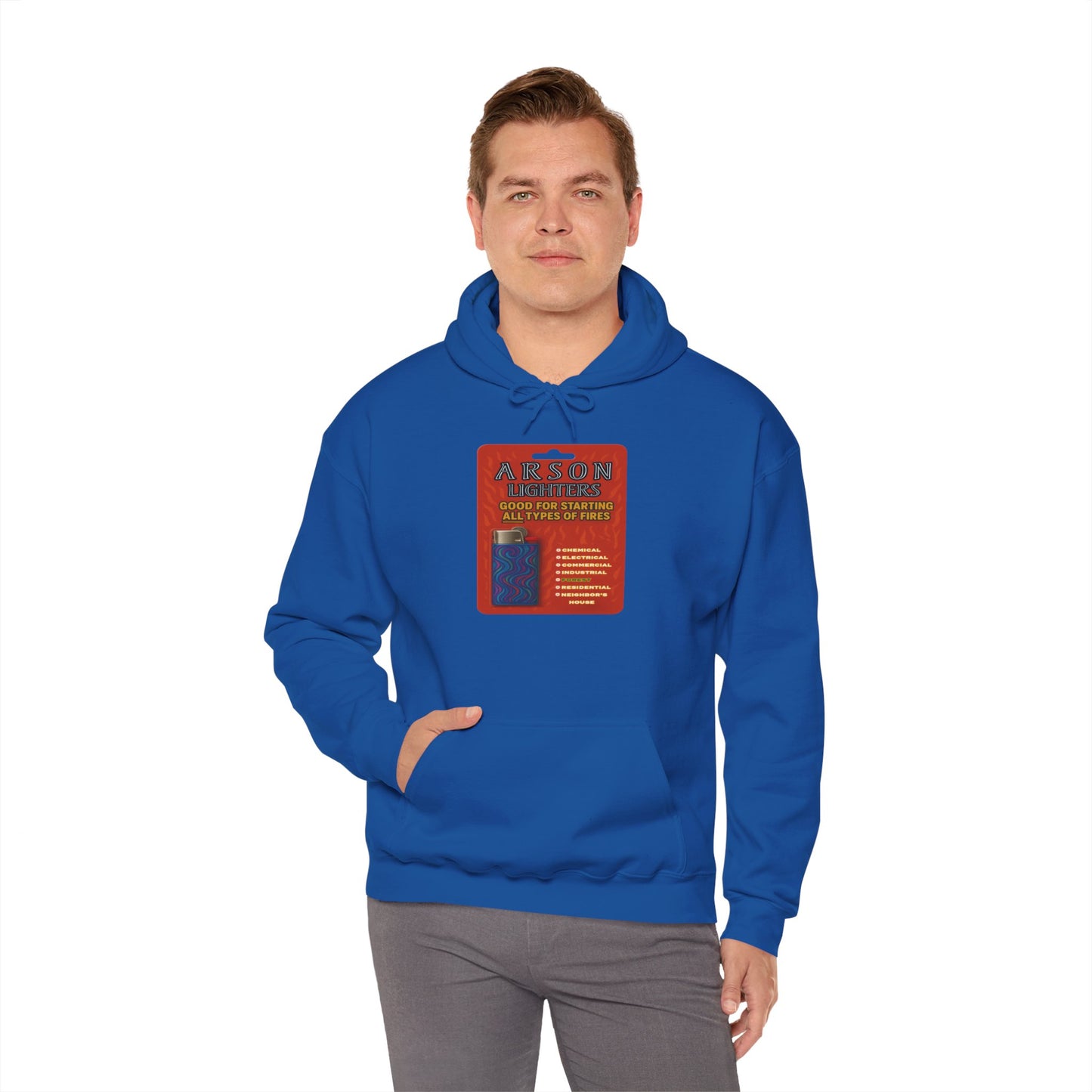 Arson Lighters Fun Hoodie