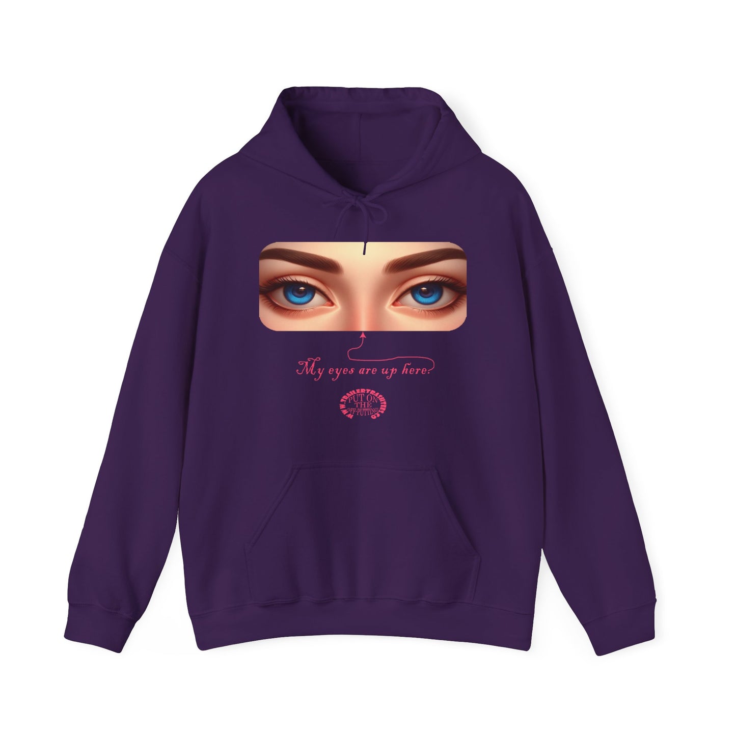 Boob Eyes Unisex Heavy Blend™ Hooded Sweatshirt