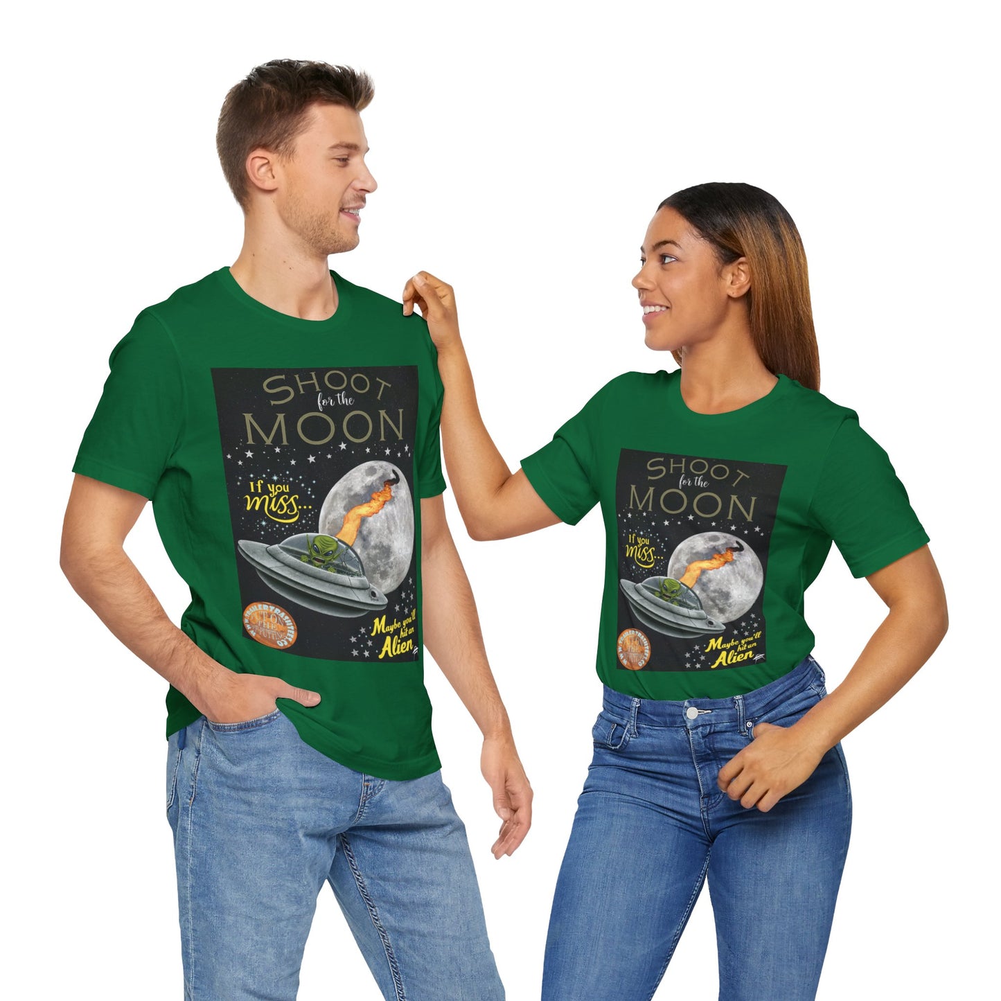 Shoot an Extraterrestrial Unisex T-shirt