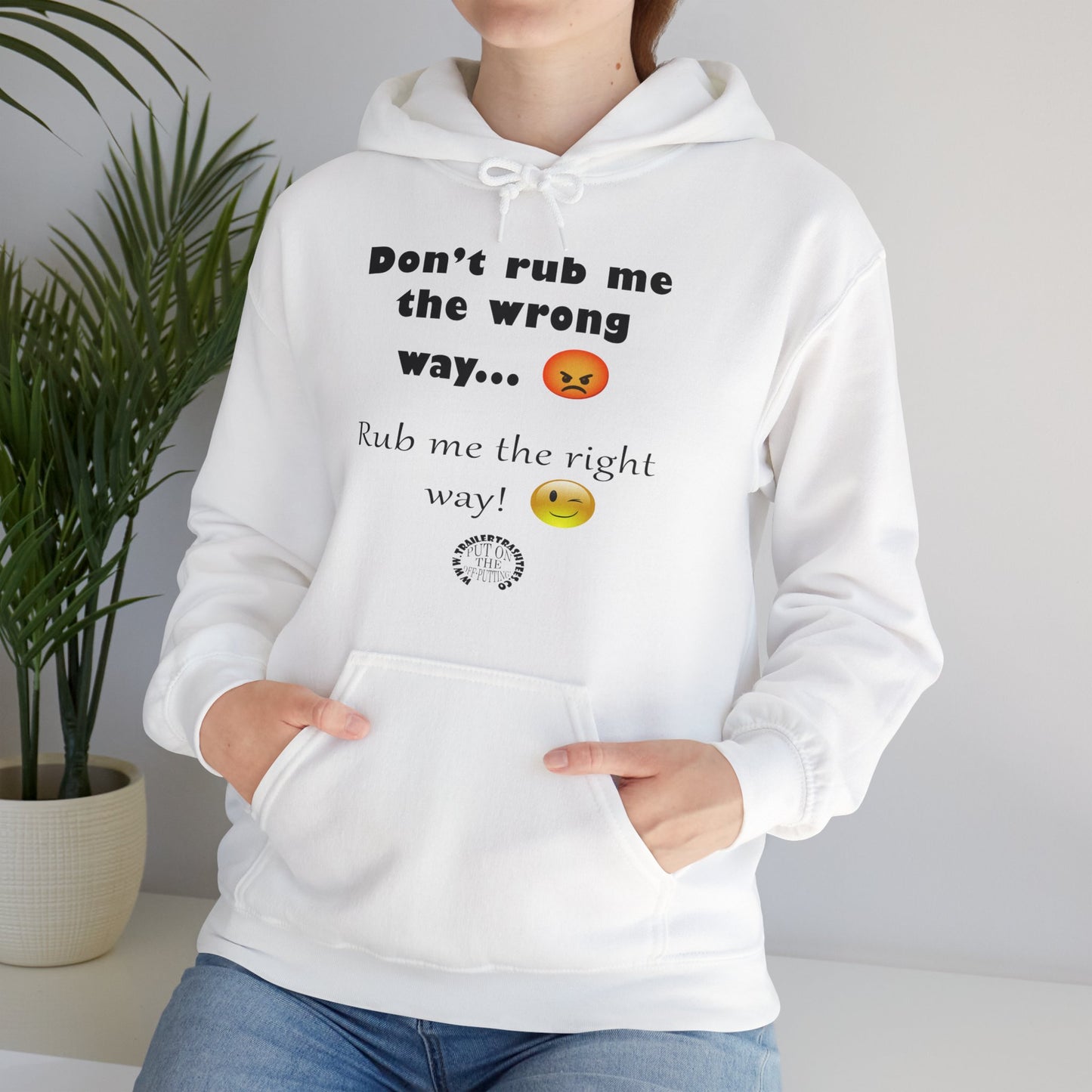 Rub Me Unisex Heavy Blend™ Hooded Sweatshirt