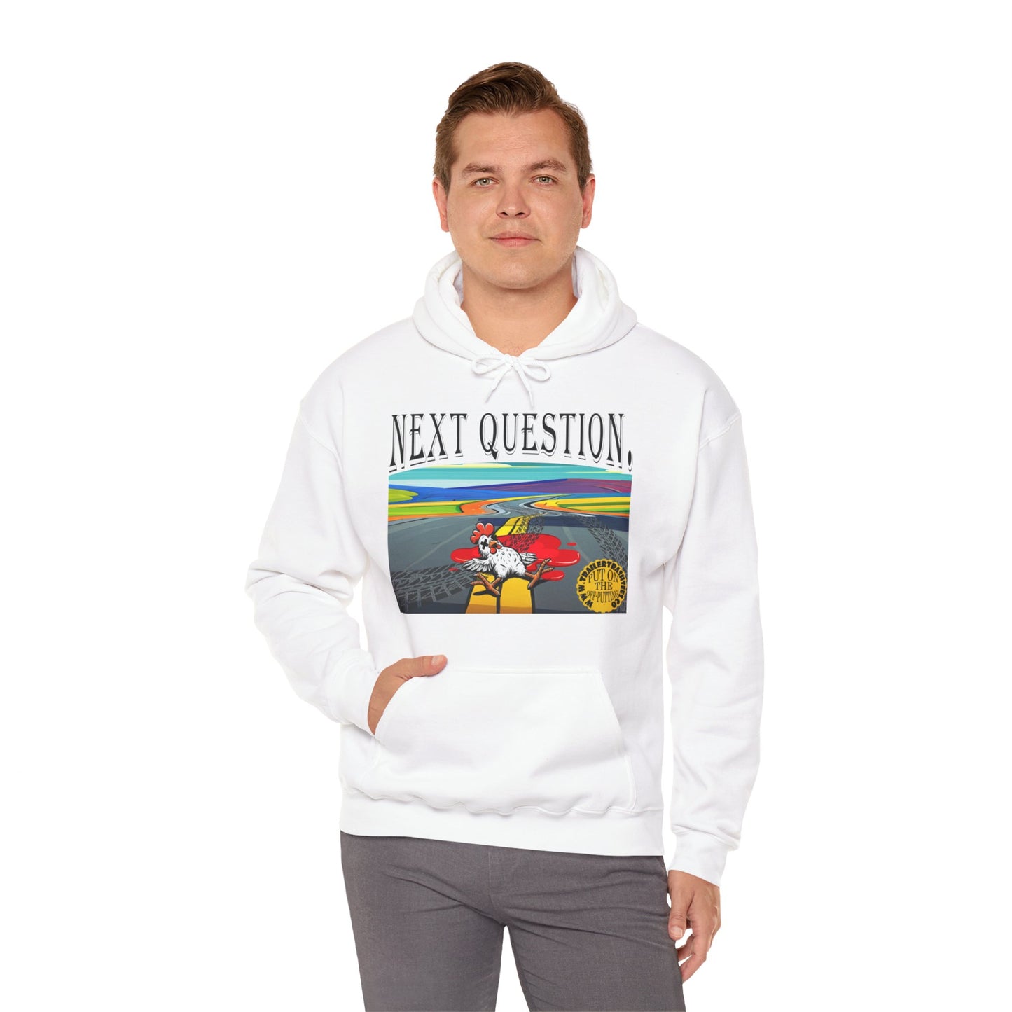 Next Question Unisex Heavy Blend™ Hooded Sweatshirt