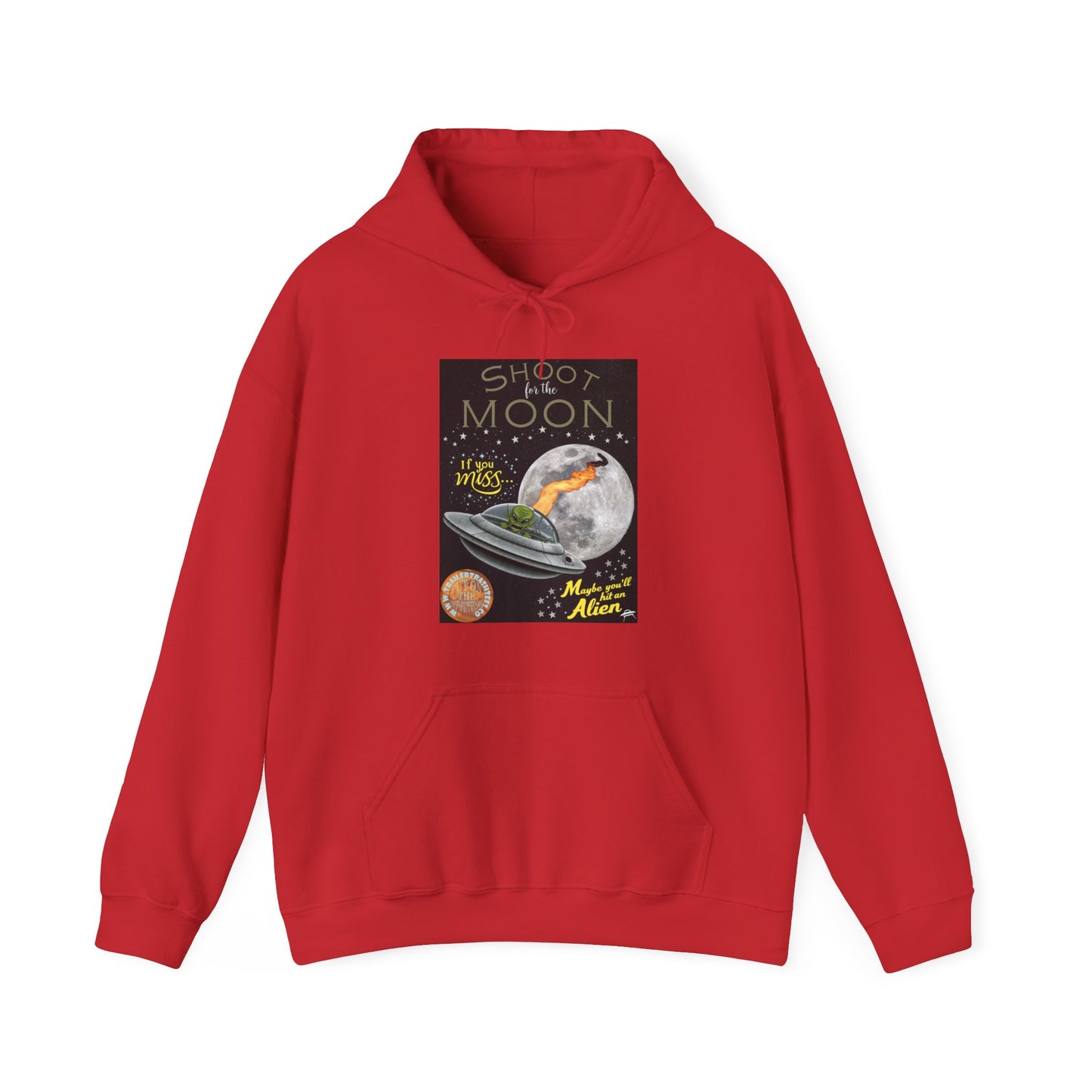 Shoot an Extraterrestrial Unisex Heavy Blend™ Hooded Sweatshirt