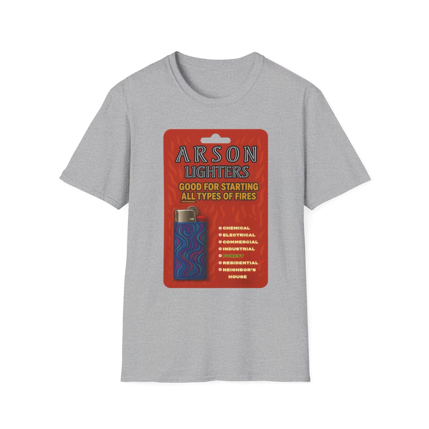 Arson Lighters Fun Tee