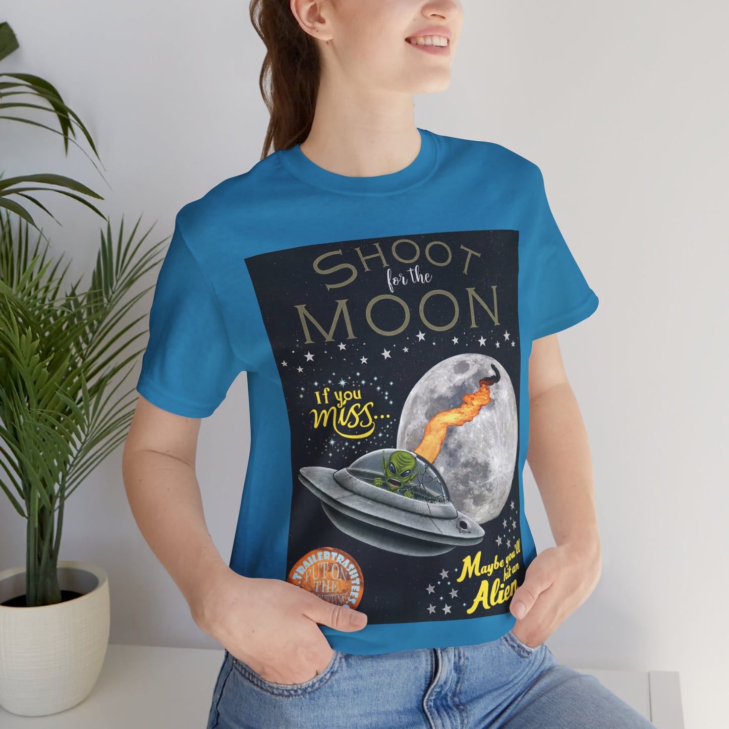 Shoot an Extraterrestrial Unisex T-shirt