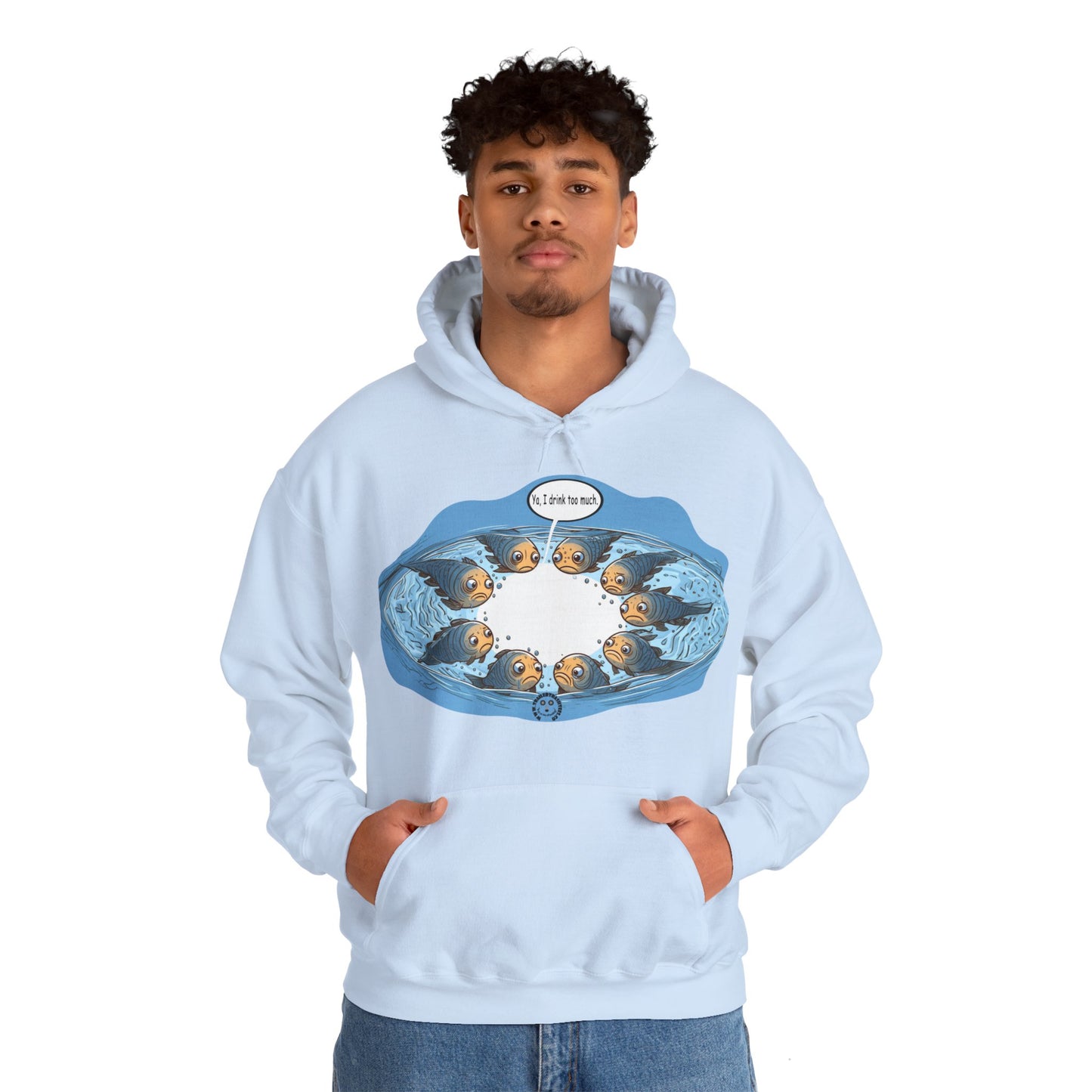 Alcoholics Aquatics Unisex Heavy Blend™ Hooded Sweatshirt