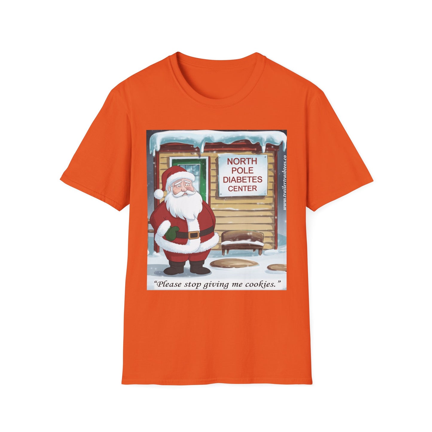 Santa's Got Diabetes Fun Tee