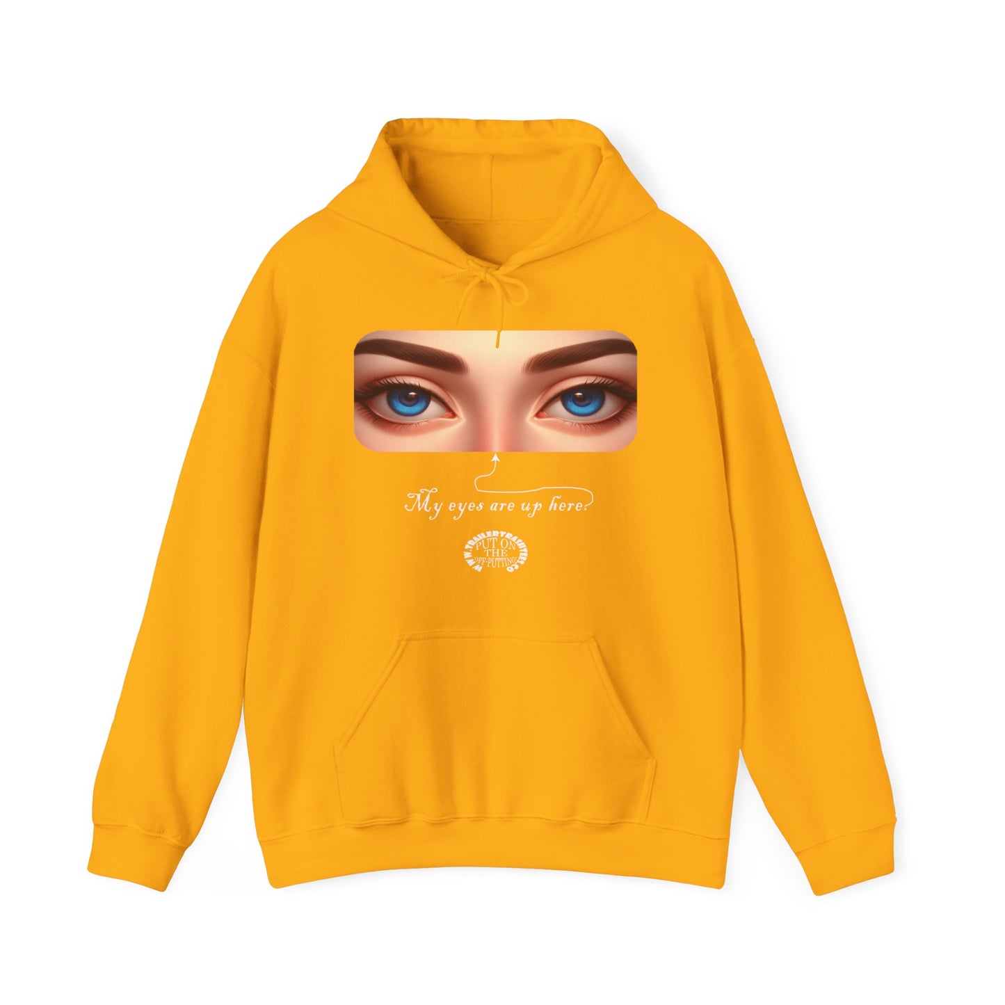 Boob Eyes Unisex Heavy Blend™ Hooded Sweatshirt