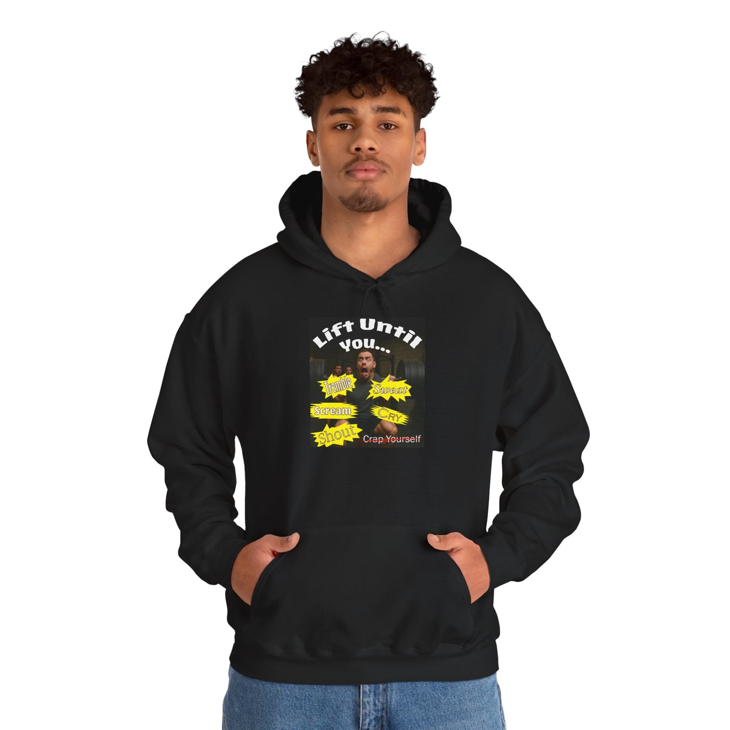 Don't Crap Yourself at the Gym Fun Hoodie
