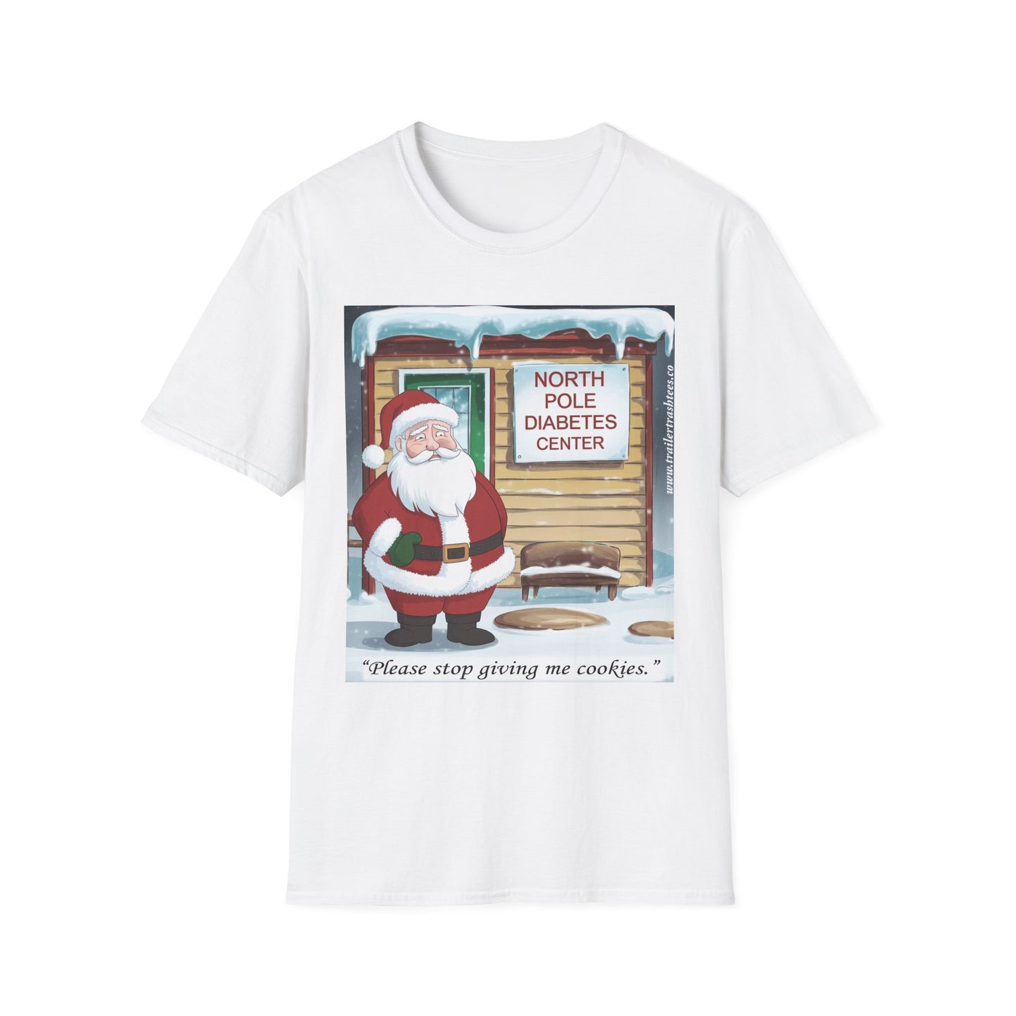 Santa's Got Diabetes Fun Tee