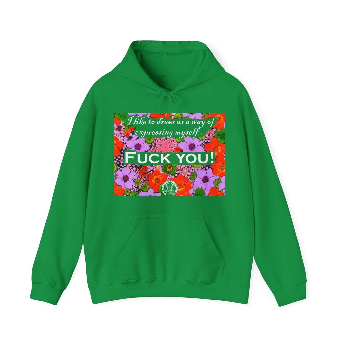 F...ing Express Yourself! Unisex Heavy Blend™ Hooded Sweatshirt