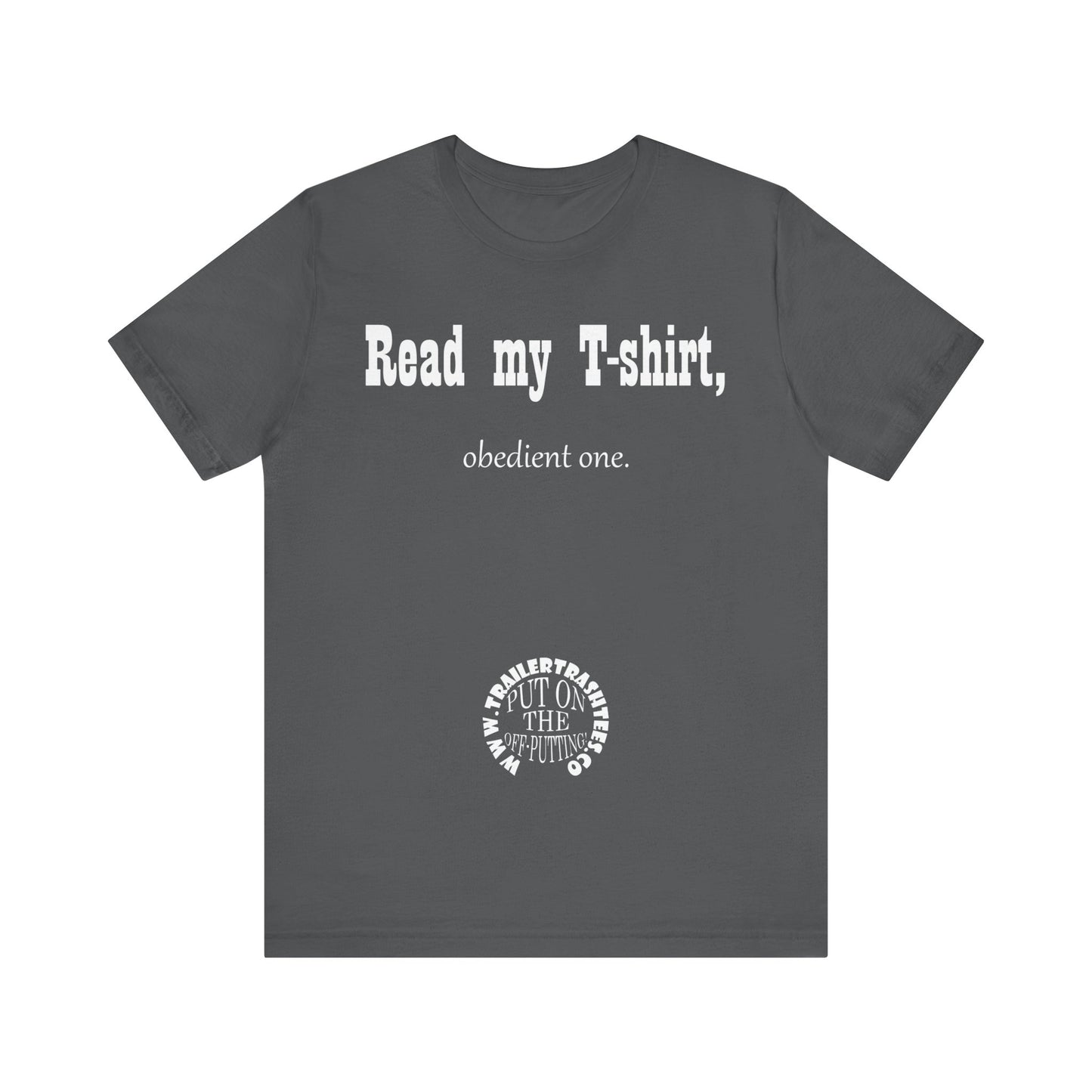 Read my T-shirt Unisex T-shirt