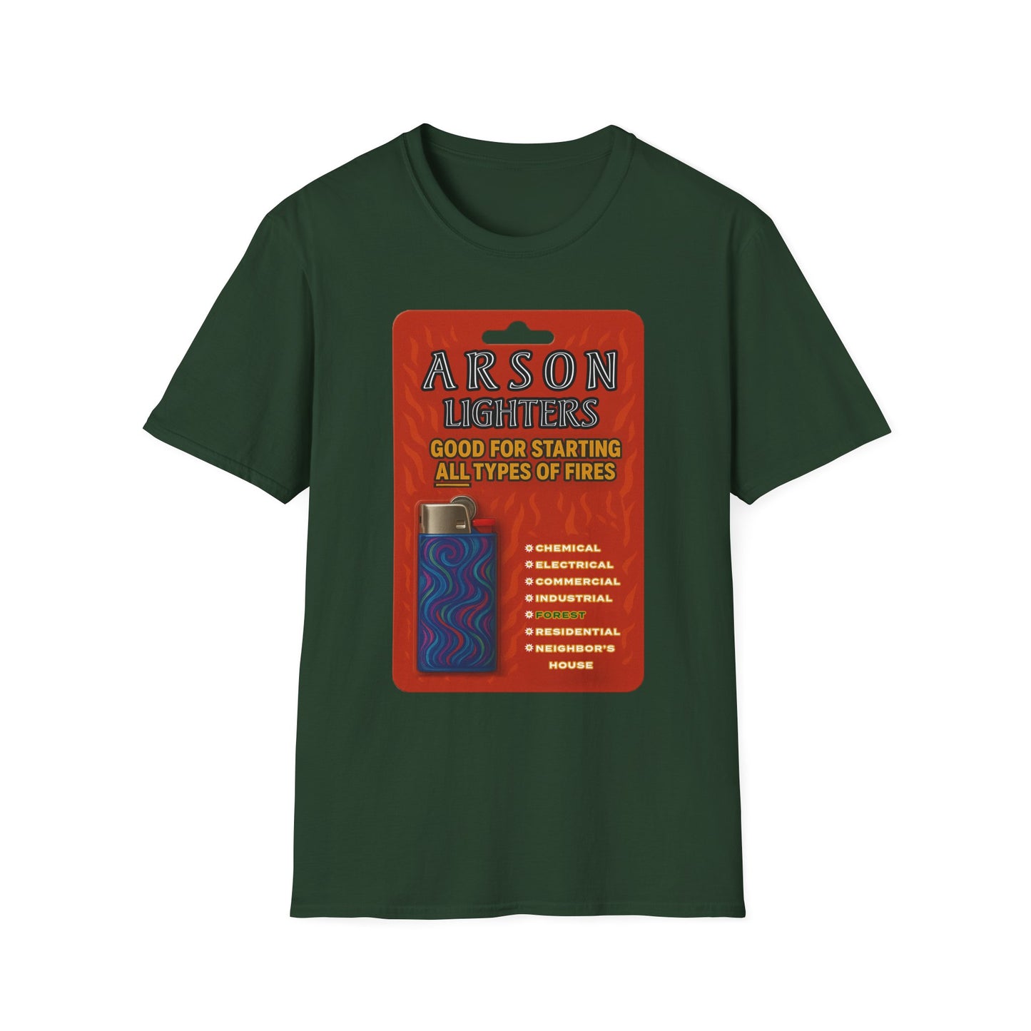 Arson Lighters Fun Tee