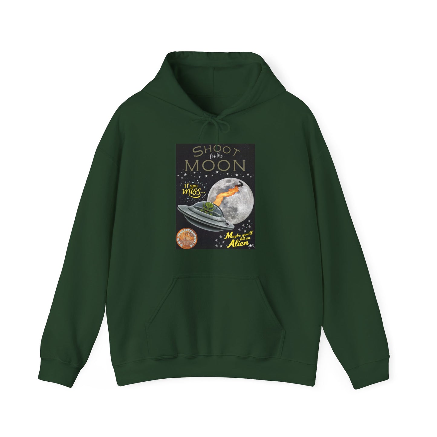 Shoot an Extraterrestrial Unisex Heavy Blend™ Hooded Sweatshirt