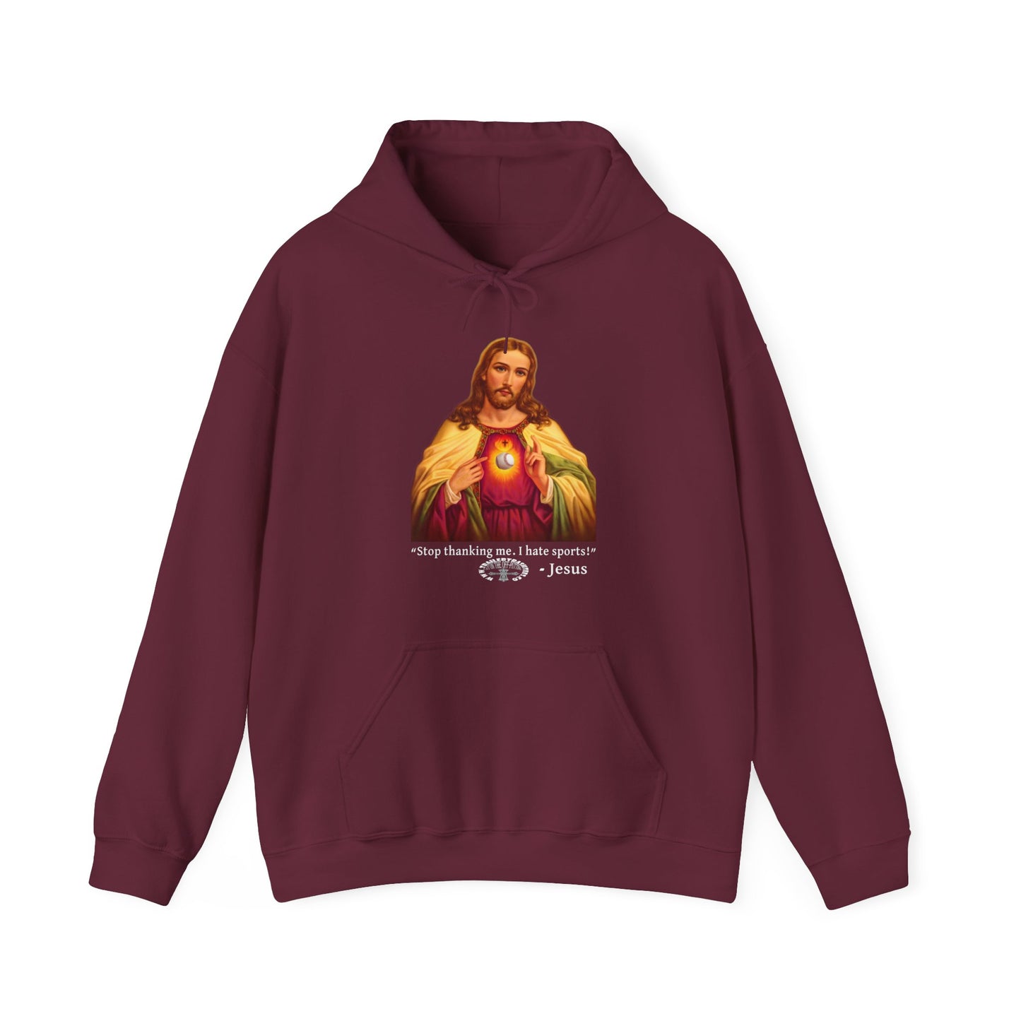 Stop Thanking Me Unisex Heavy Blend™ Hooded Sweatshirt