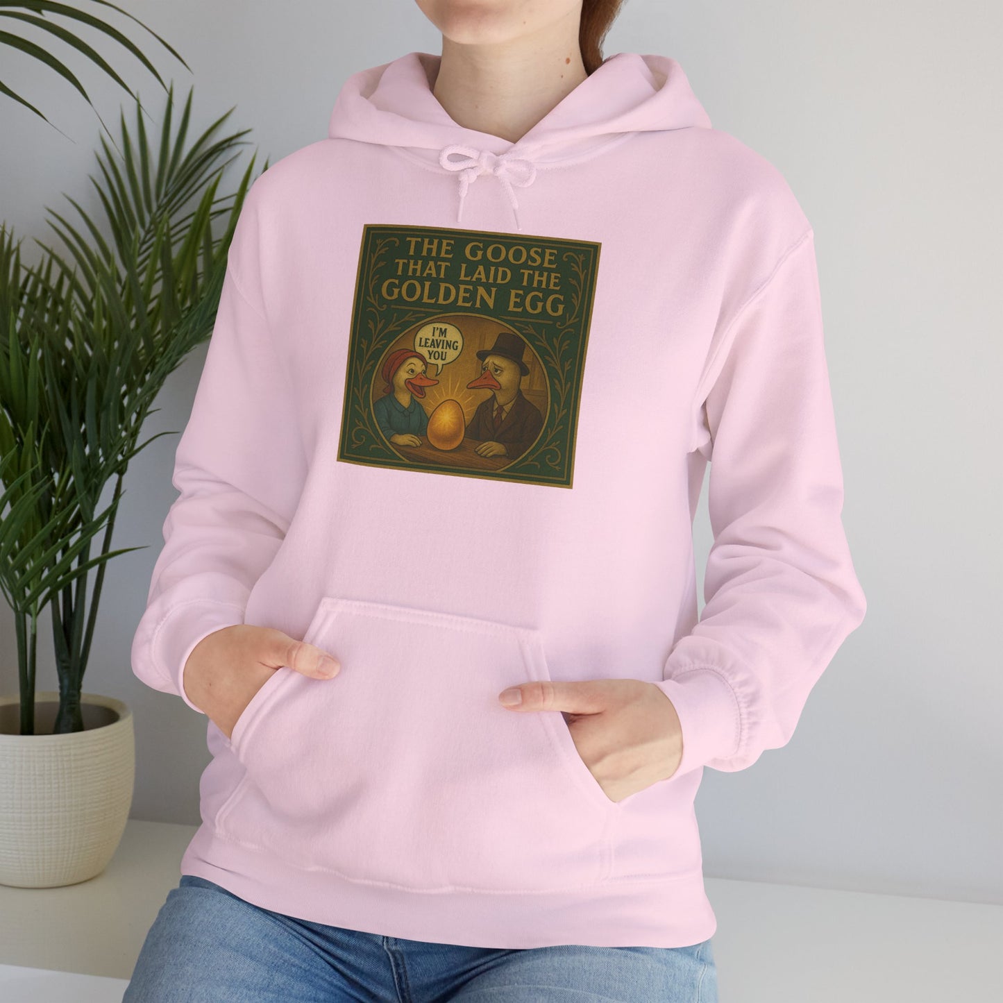 Golden Egg Goose Fun Hoodie