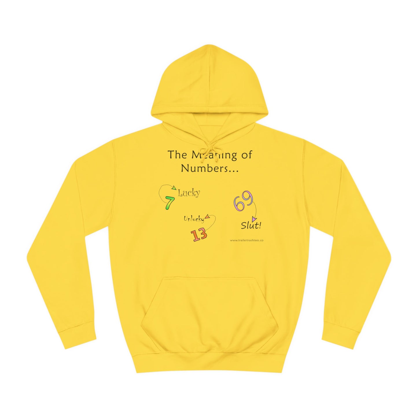 The Meaning of Numbers Fun Hoodie