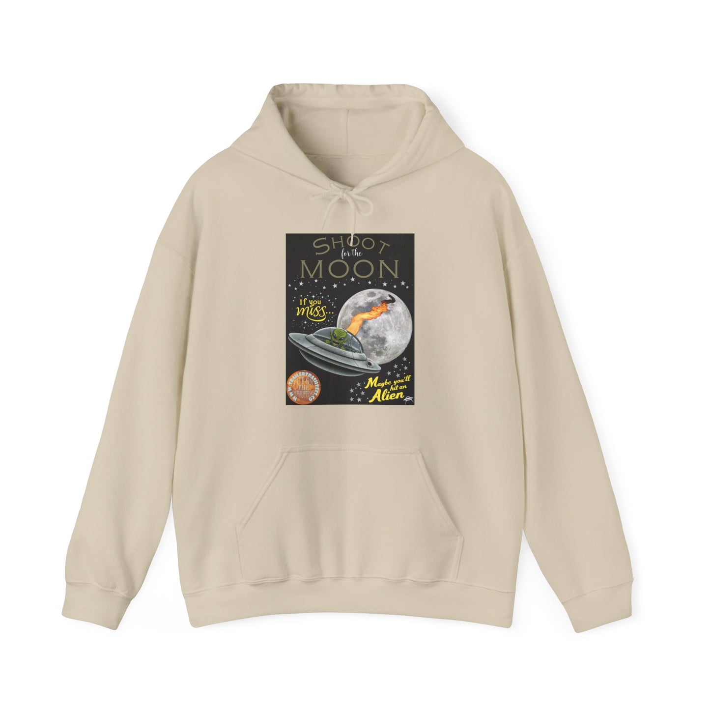 Shoot an Extraterrestrial Unisex Heavy Blend™ Hooded Sweatshirt