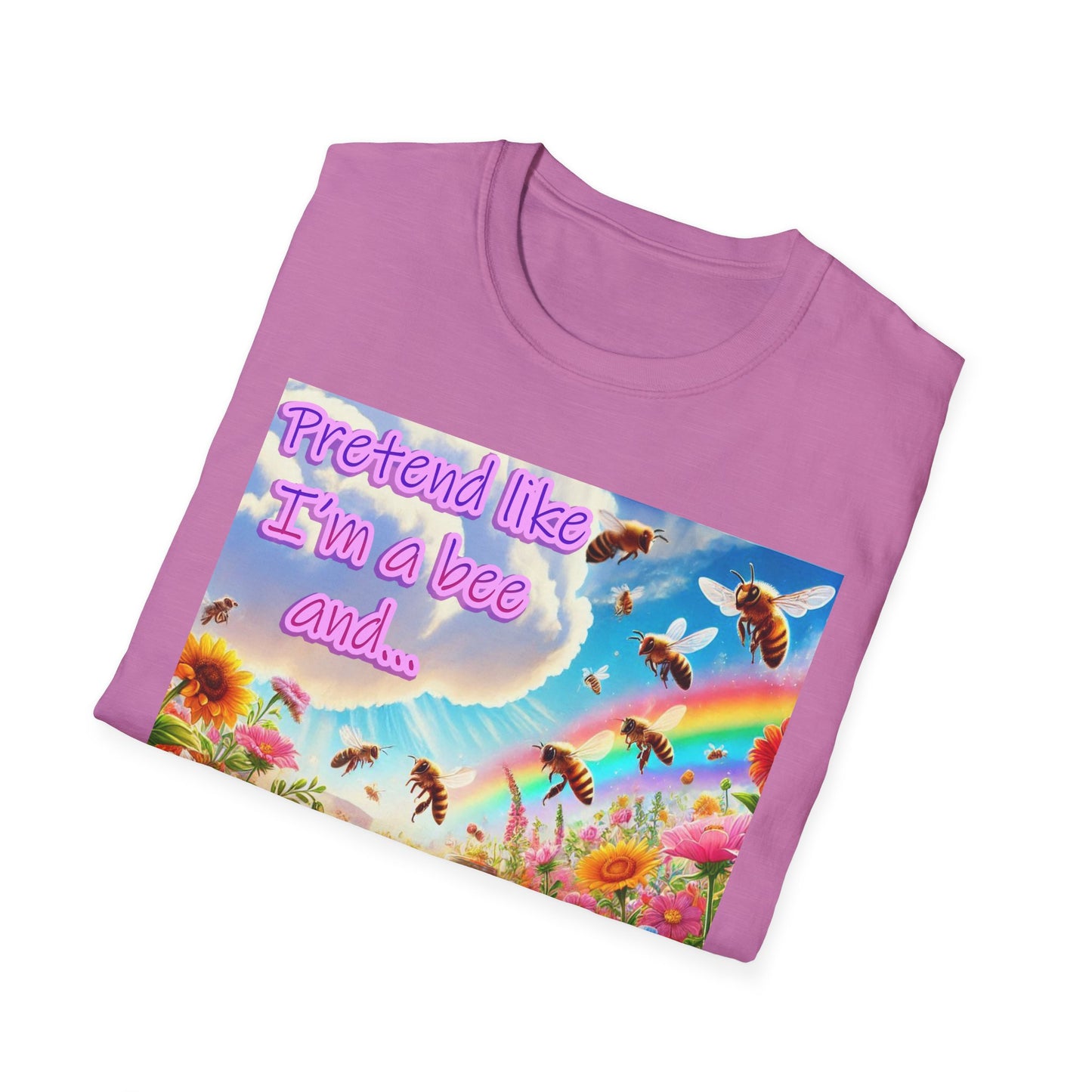 Don't Touch My Butt Bee Themed Fun Tee