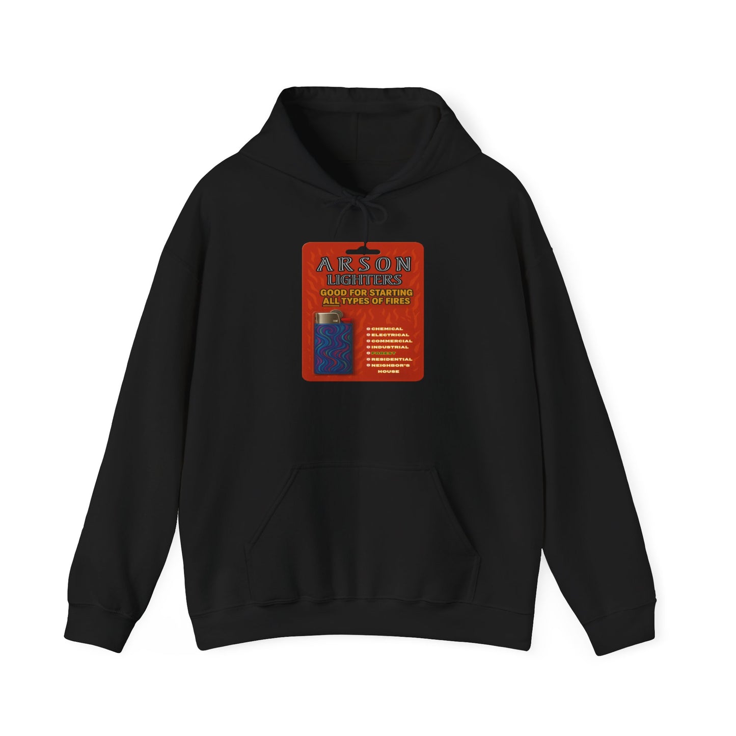 Arson Lighters Fun Hoodie