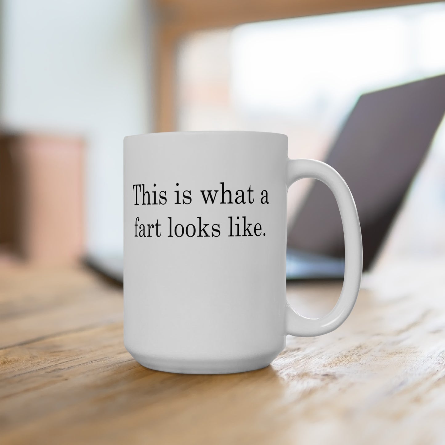 This is What a Fart Looks Like Fun Mug