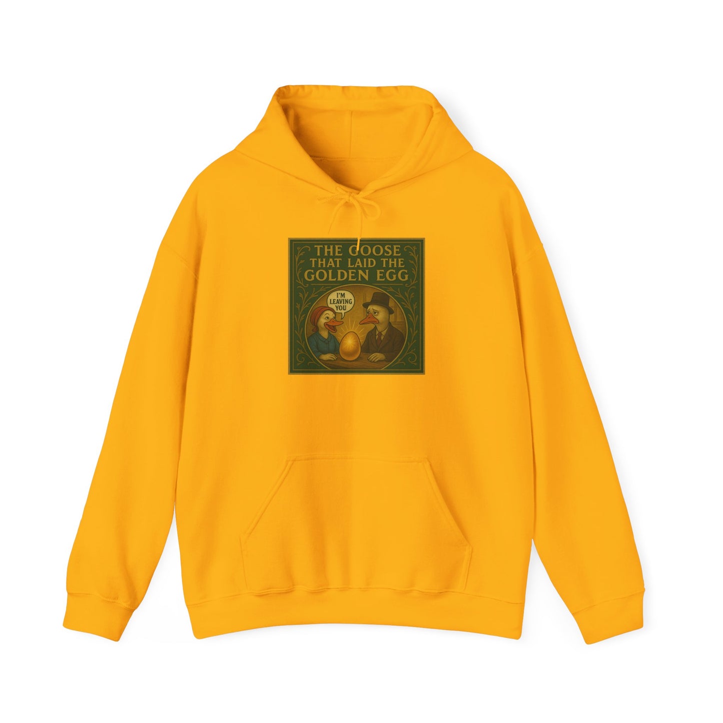 Golden Egg Goose Fun Hoodie