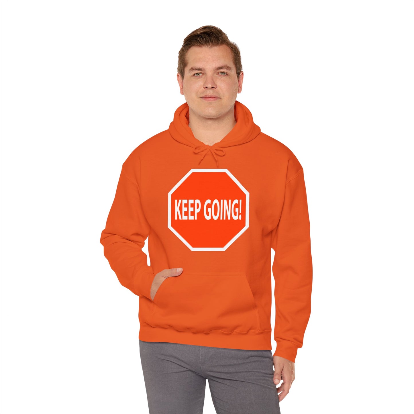 Keep Going Unisex Heavy Blend™ Hooded Sweatshirt