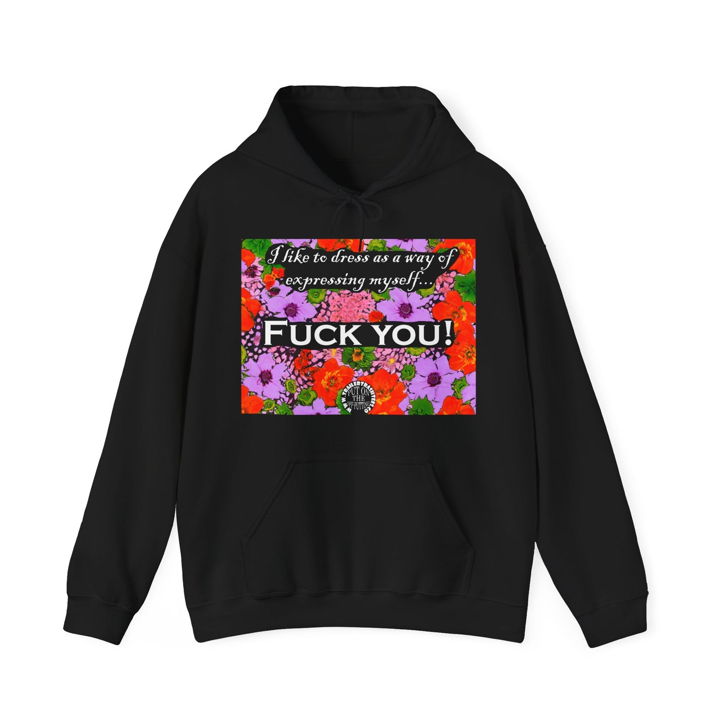 F...ing Express Yourself! Unisex Heavy Blend™ Hooded Sweatshirt