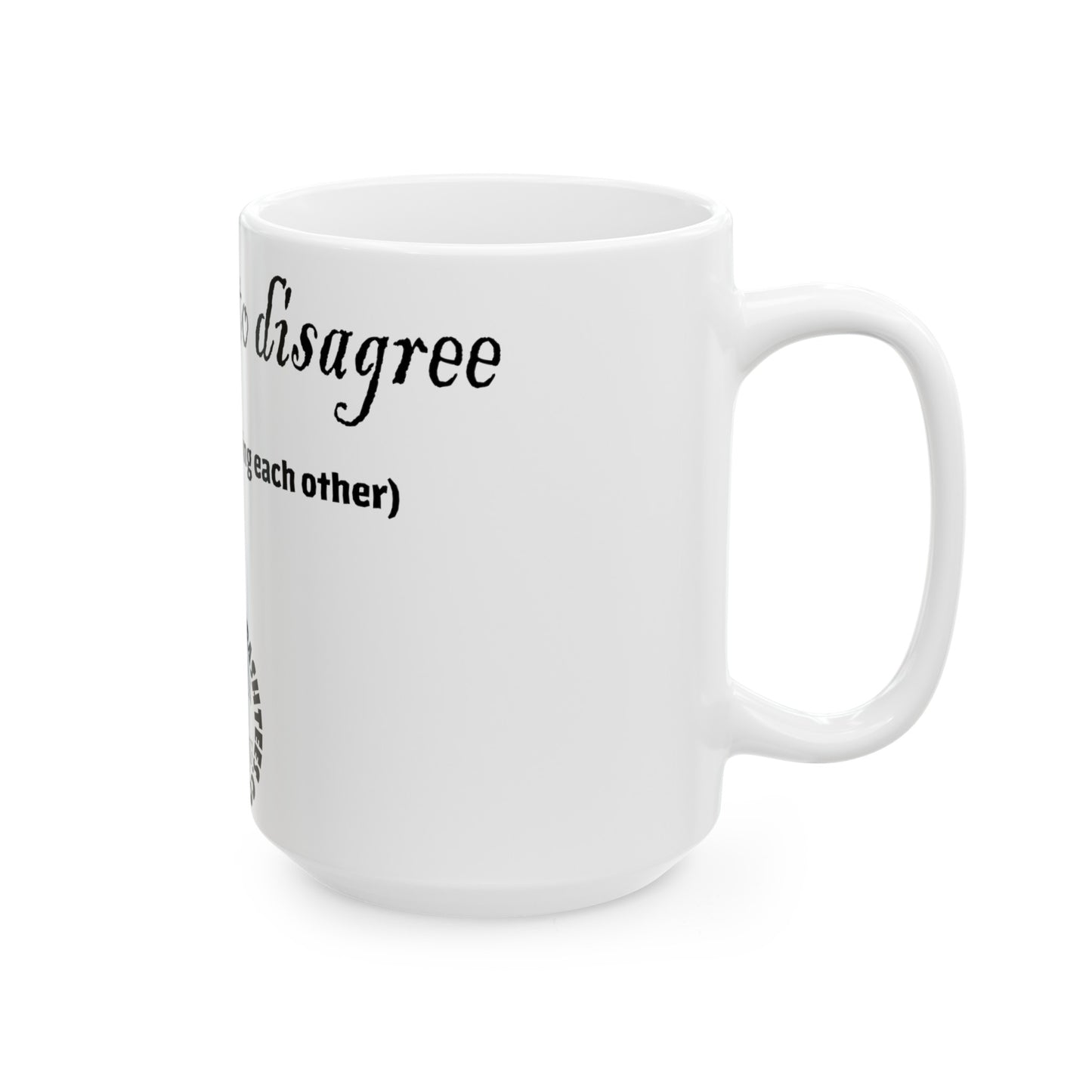 Agree to Hit Each Other Fun Mug