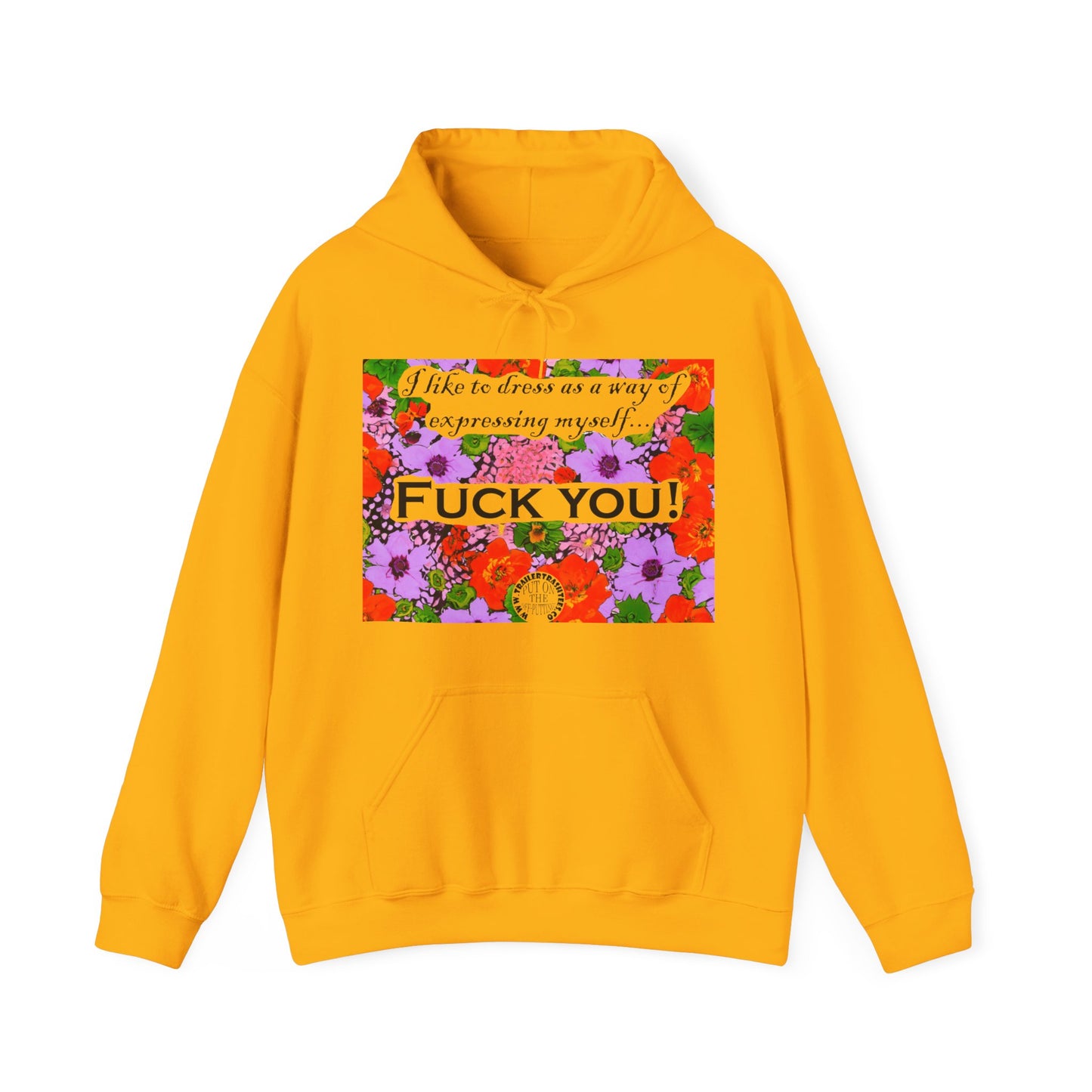 F...ing Express Yourself! Unisex Heavy Blend™ Hooded Sweatshirt