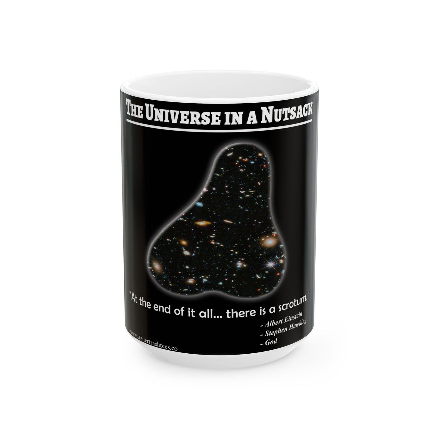 The Universe in a Nutsack Fun Mug