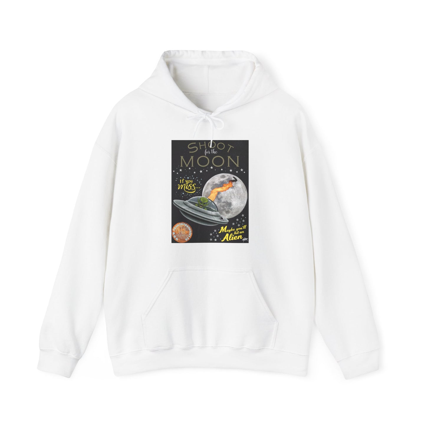 Shoot an Extraterrestrial Unisex Heavy Blend™ Hooded Sweatshirt