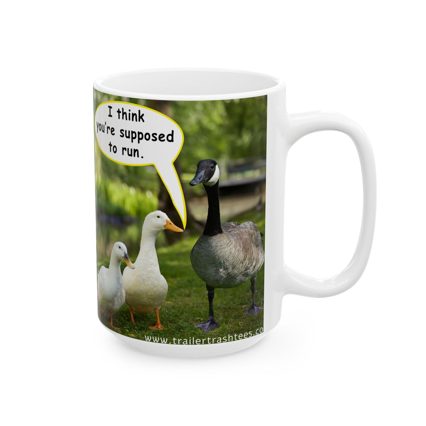 Run Goose Fun Mug