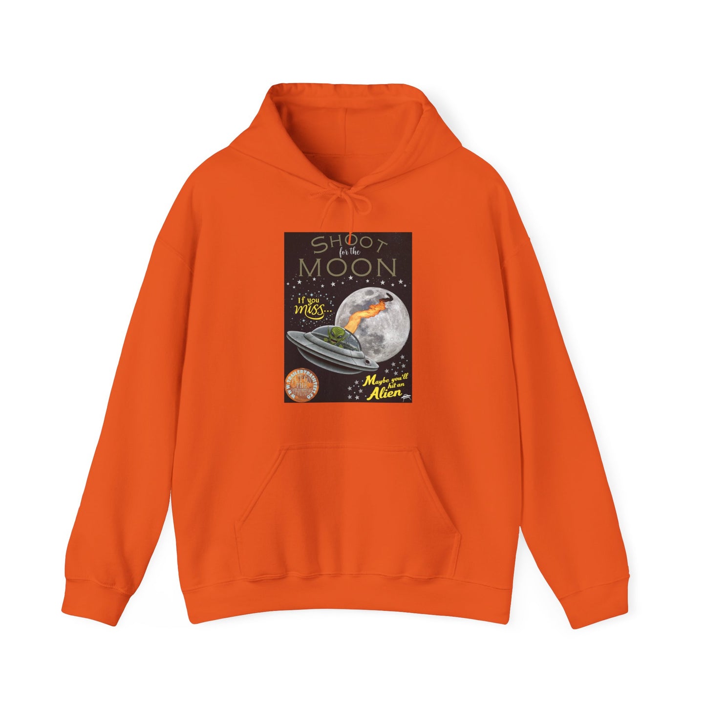 Shoot an Extraterrestrial Unisex Heavy Blend™ Hooded Sweatshirt