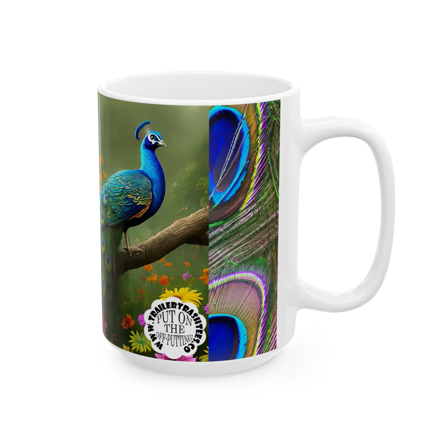 Original Peacock Fun Mug