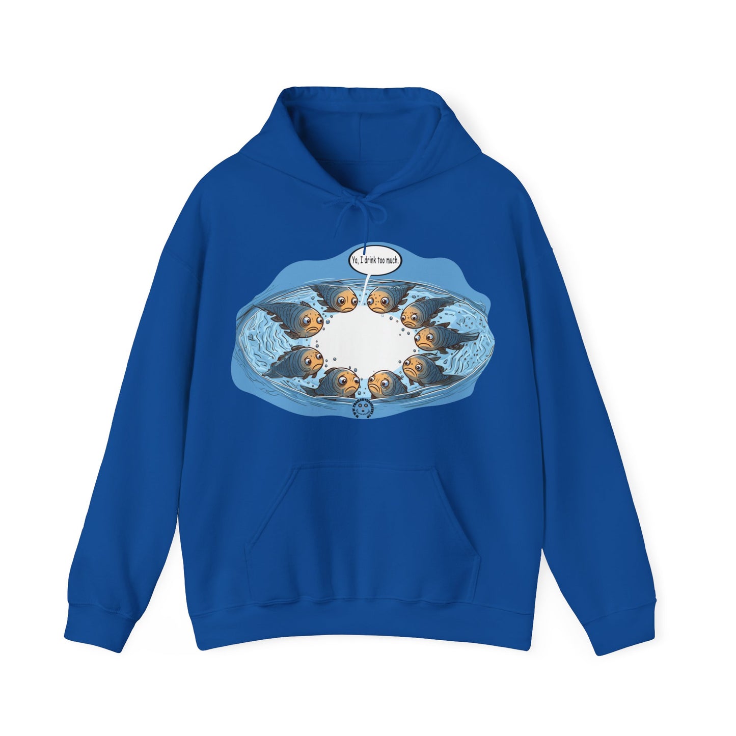 Alcoholics Aquatics Unisex Heavy Blend™ Hooded Sweatshirt