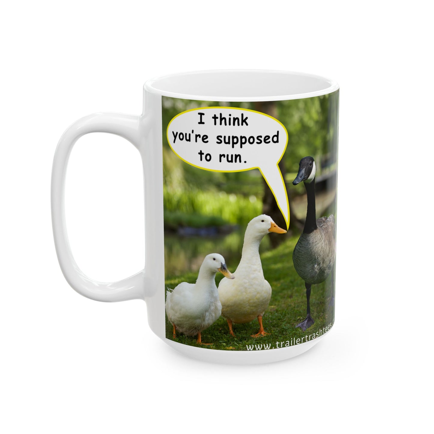 Run Goose Fun Mug